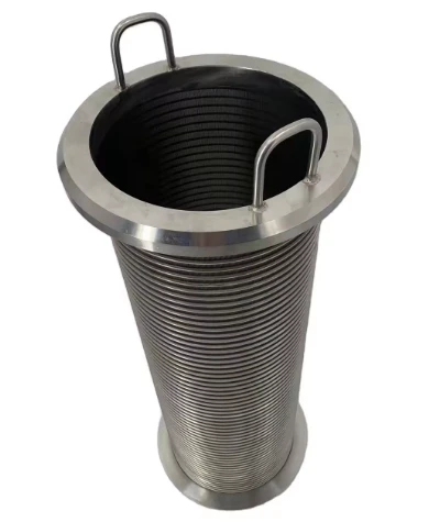 Ss 304 316L 904L Hastelloy Alloy Self-cleaning Filter Element For Sugar Edible Oil