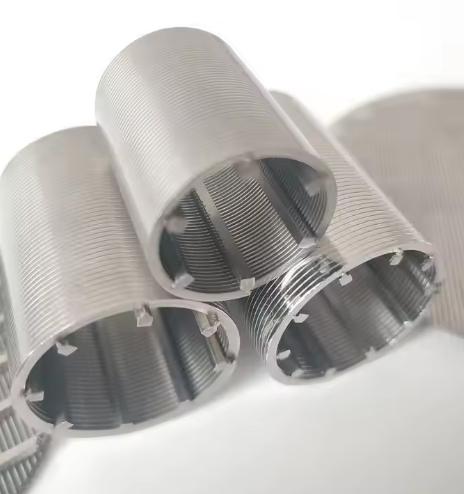 SS304 Johnson Wedge Wire Screen Pipe For Wastewater