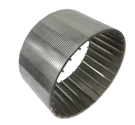 Dust Water Treatment 304 Stainless Steel Wedge Wire Screen Filter Element