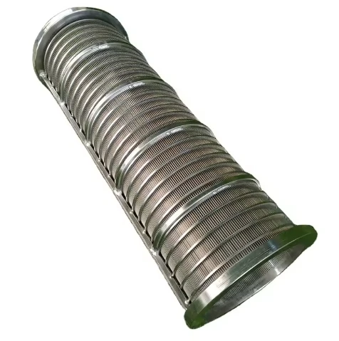Stainless Steel Rotary Drum Filter Koi Pond Screw Press Separator Manure Separator Filter Wedge Wire Screen For Trommel Screen