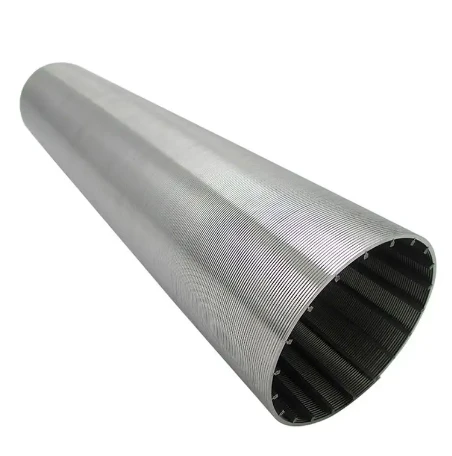 Stainless Steel Tubing Polished Customized Water Well Johnson Screen Wedge Wire Screen Metal Filter Screen