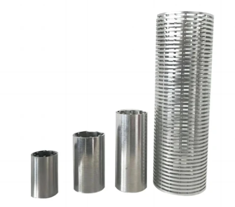 Stainless Steel Wire Wrapped Wedge Wire Screens For Chemical Industry