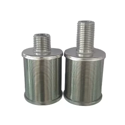 Water Filter Nozzles Wedge Wire Screen Stainless Steel Filter Nozzle Mesh Wedge Johnson Screen Tube