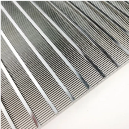 Wedge Wire Filter Screen 304316316Lstainless Steel Rectangular Wrapped Filter Screen