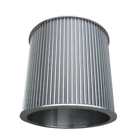 Wedge Wire Screen Drum Filter Trommel Screen For Screen Wastewater Automation